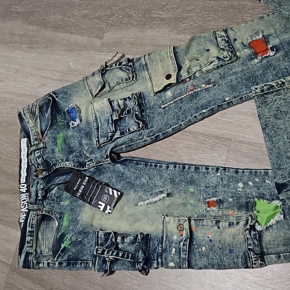 🔥CARGO JEANS💯 - Picture 3 of 7